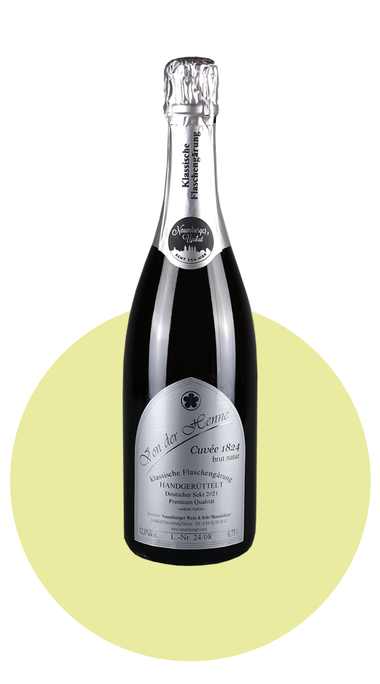 CUVÉE 1824 PREMIUM SEKT 2021 – BRUT NATUR