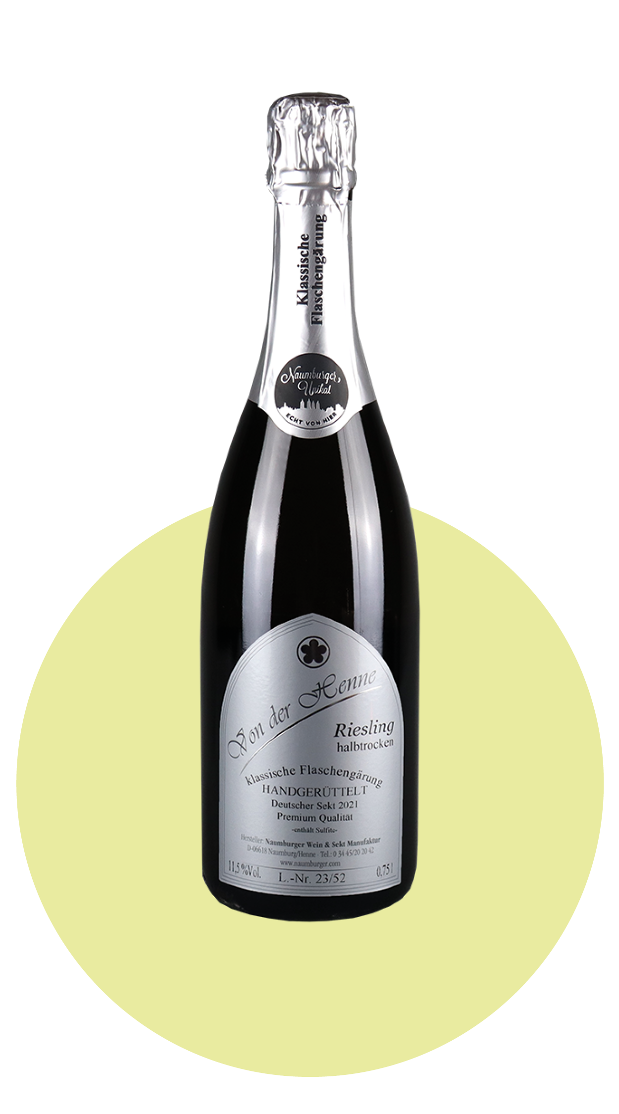 RIESLING PREMIUM SEKT 2021 - HALBTROCKEN