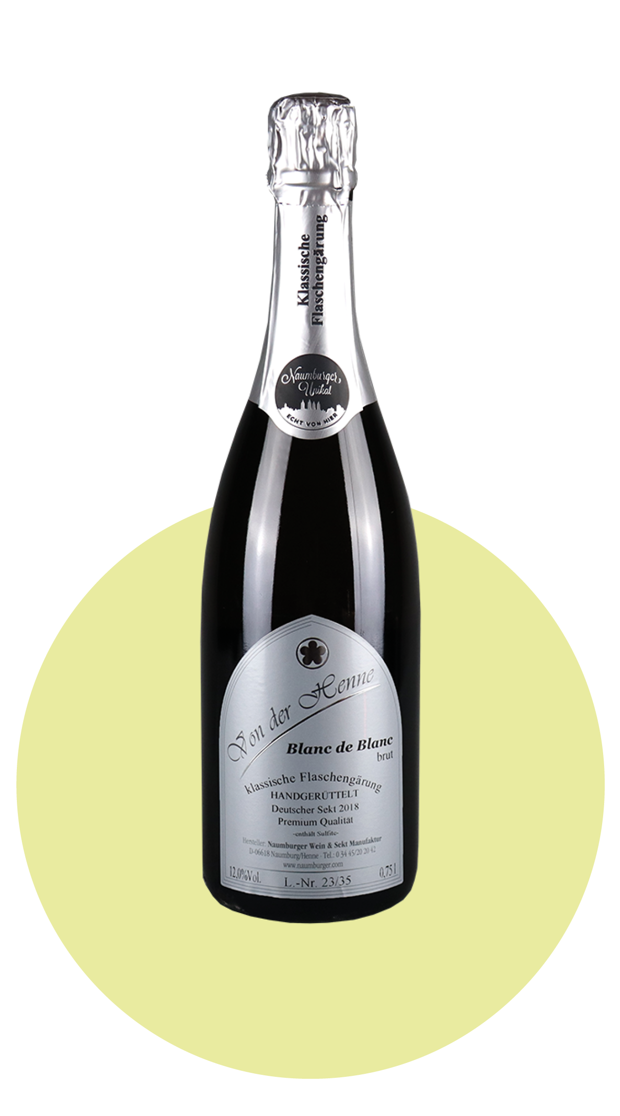 BLANC DE BLANC PREMIUM SEKT 2018 - BRUT